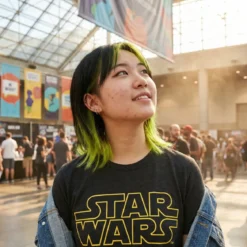 Star Wars - Logo T-Shirt grau