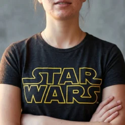Star Wars - Logo T-Shirt grau
