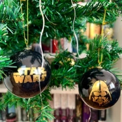 Star Wars - Logo Weihnachtsbaumkugeln 4er Set