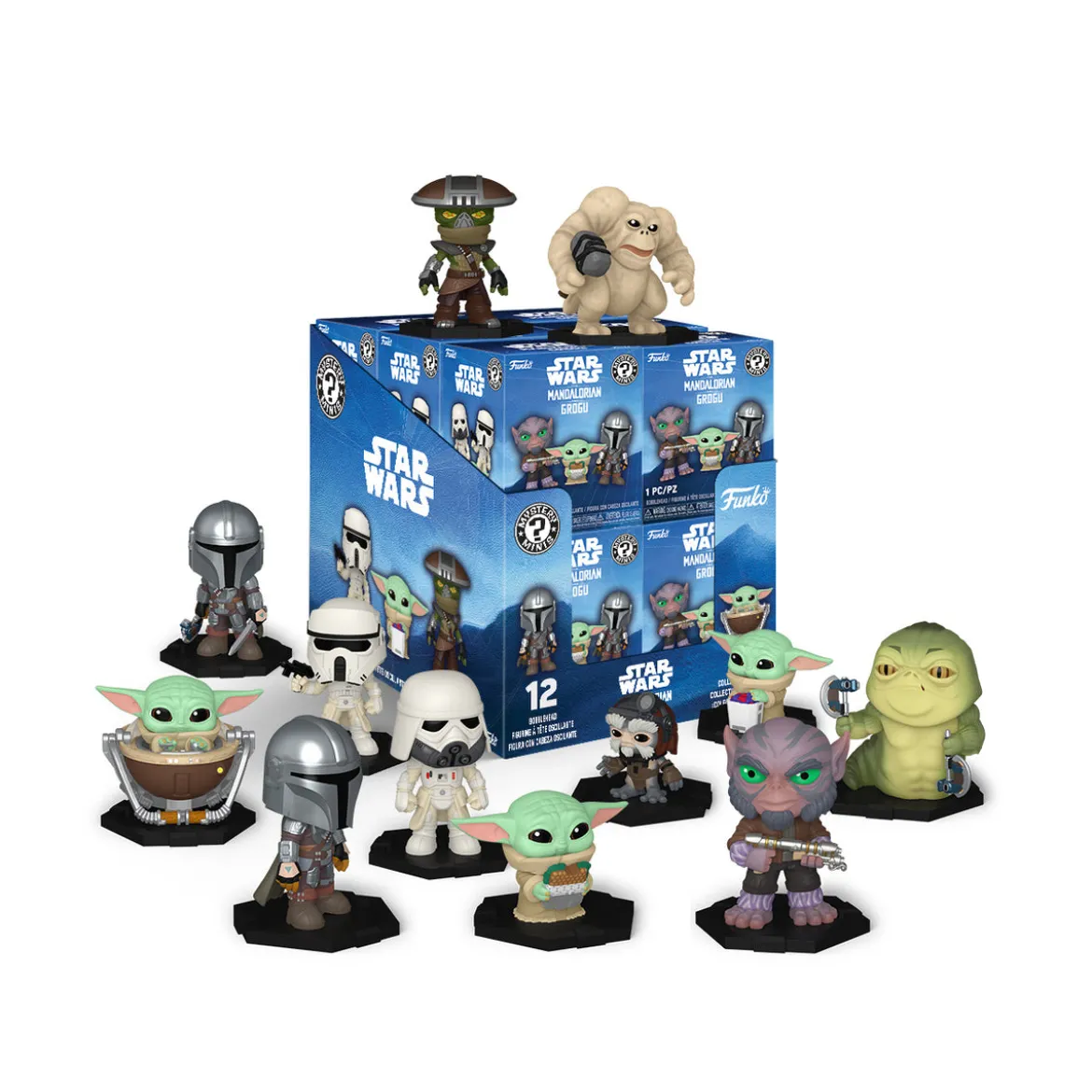Star Wars: Mandalorian & Grogu - Funko Pop Mystery Figur Display