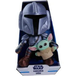Star Wars Mandalorian Plüschfigur Mandalorian & Mini Grogu
