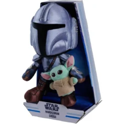 Star Wars Mandalorian Plüschfigur Mandalorian & Mini Grogu