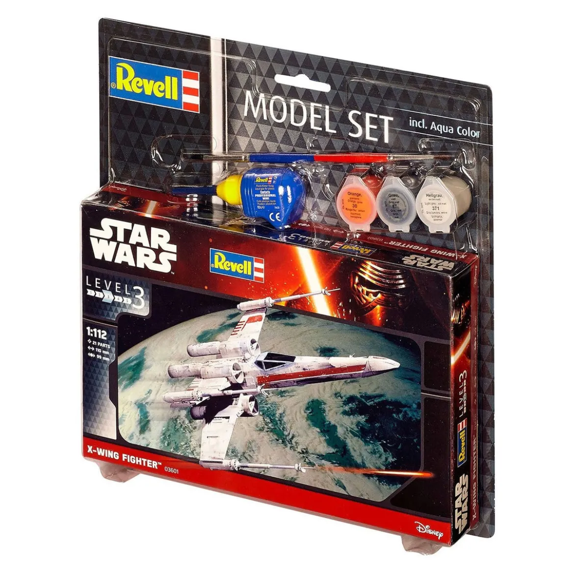 Star Wars Modellbausatz 1/112 Model Set X-Wing Fighter 11 cm