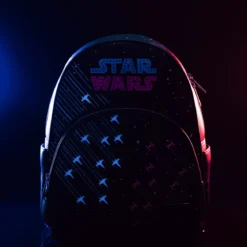 Star Wars - Neon 70er Jahre Rucksack mit Licht