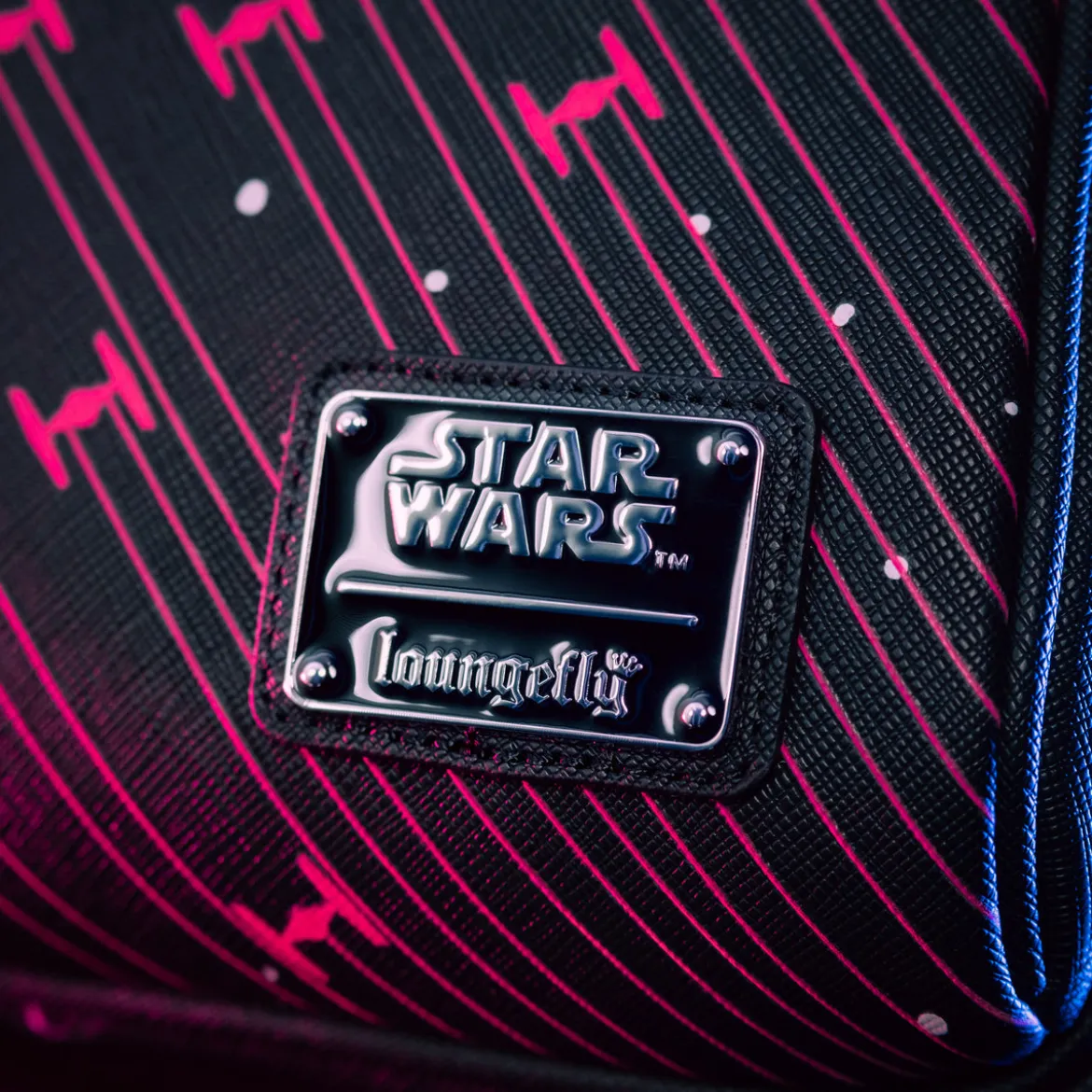 Star Wars - Neon 70er Jahre Rucksack mit Licht