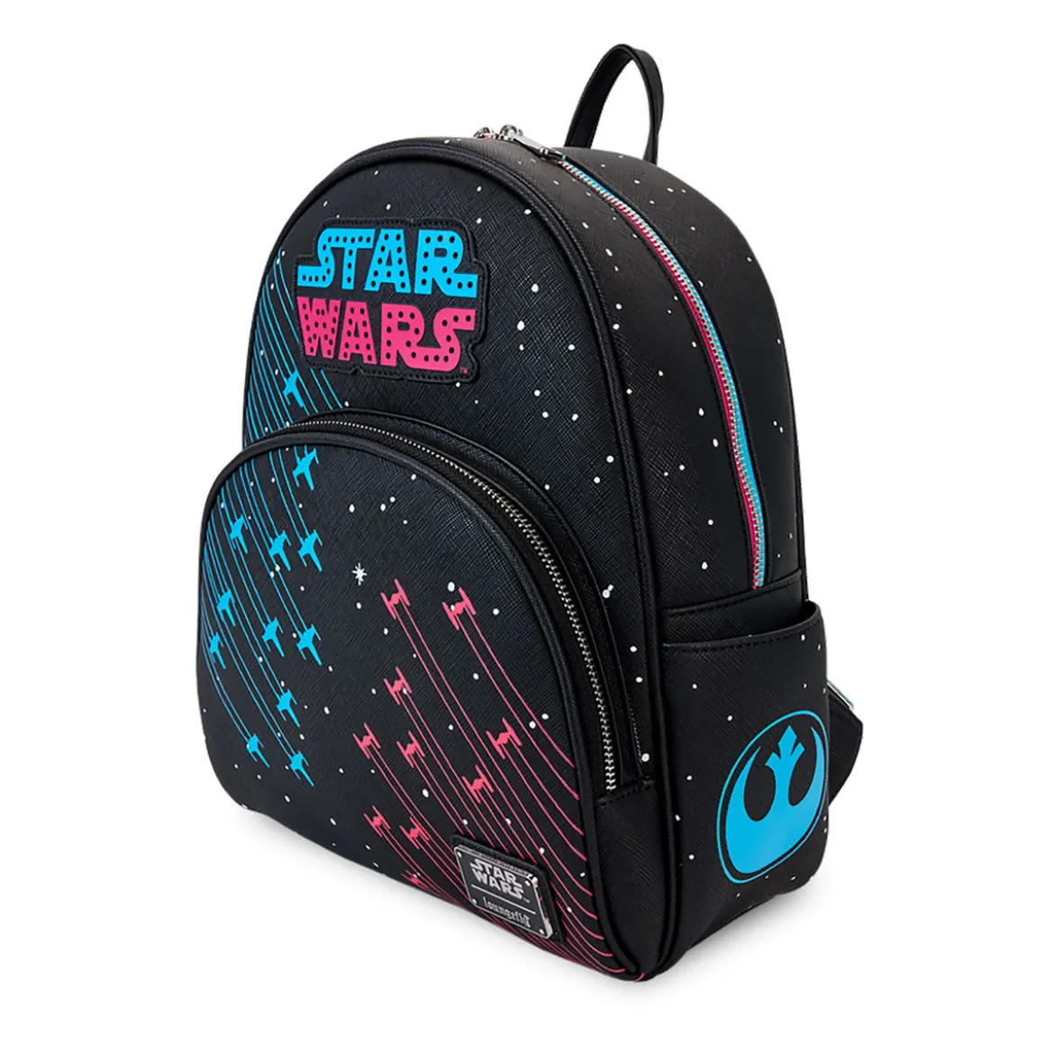 Star Wars - Neon 70er Jahre Rucksack mit Licht