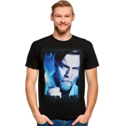 Star Wars - Obi-Wan Kenobi Poster T-Shirt schwarz