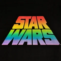 Star Wars - Pride Logo T-Shirt schwarz