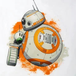 Star Wars - Rolling Droids T-Shirt Damen weiß