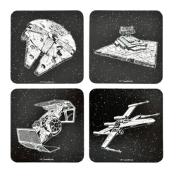 Star Wars - Spaceship Untersetzer Set
