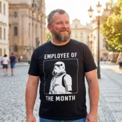 Star Wars - Stormtrooper Employee of the Month T-Shirt schwarz