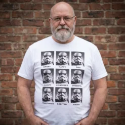 Star Wars - Stormtrooper Multiface T-Shirt weiß