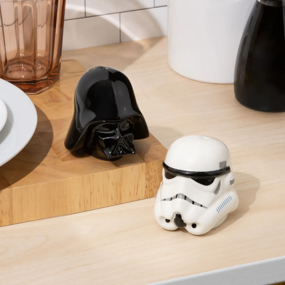 Star Wars - Stormtrooper und Darth Vader Salz & Pfefferstreuer