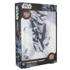 Star Wars - Stormtrooper Wandbild mit Licht