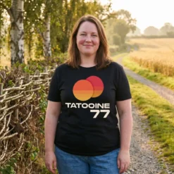 Star Wars - Tatooine 77 T-Shirt schwarz
