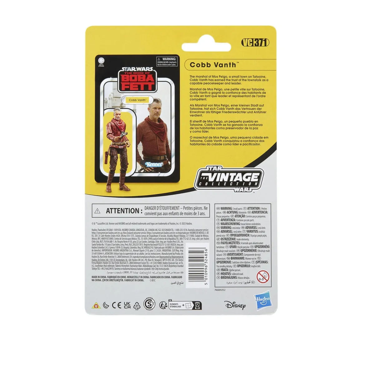 Star Wars: The Book of Boba Fett Vintage Collection Actionfigur Cobb Vanth 10 cm