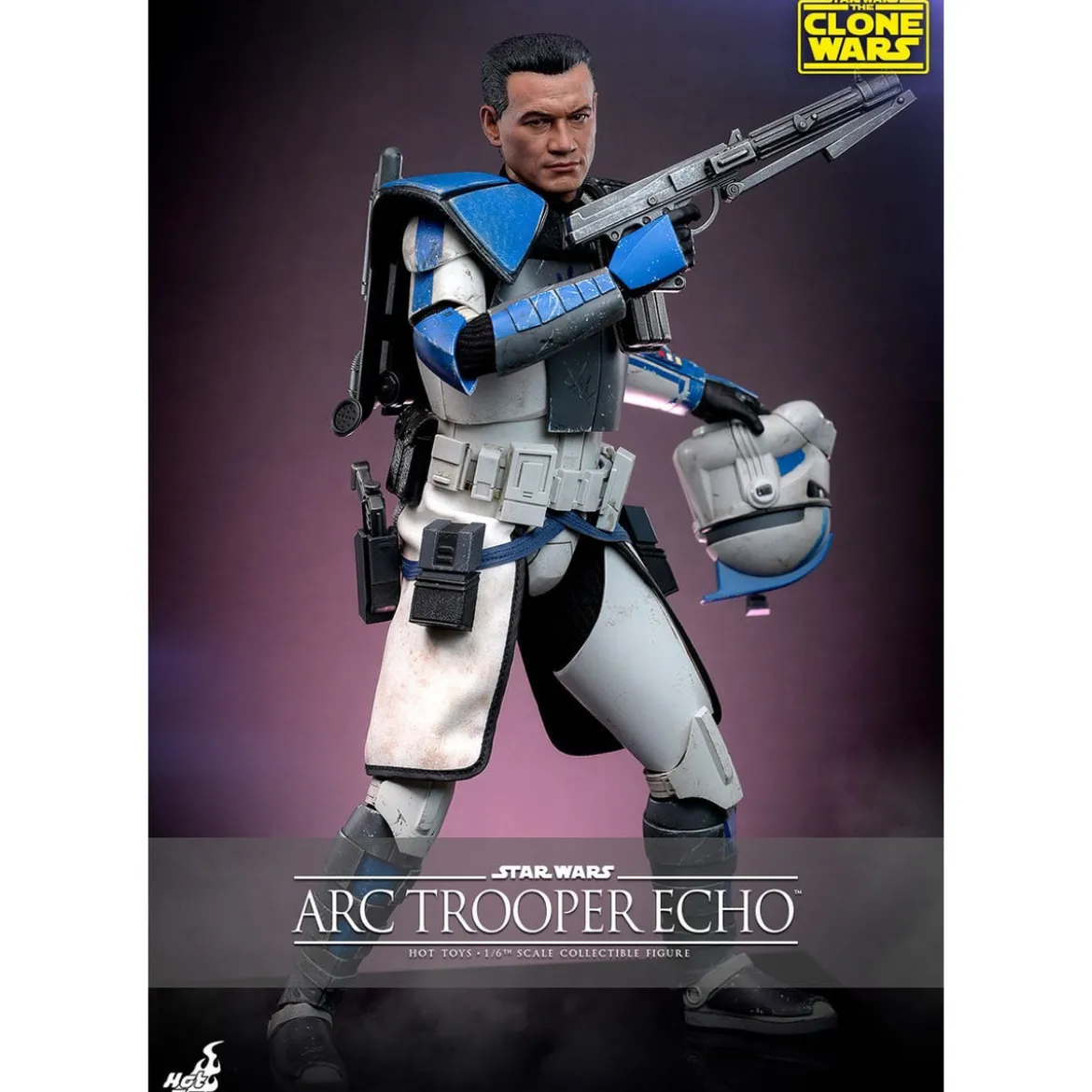 Star Wars: The Clone Wars Actionfigur 1/6 Arc Trooper Echo 30 cm