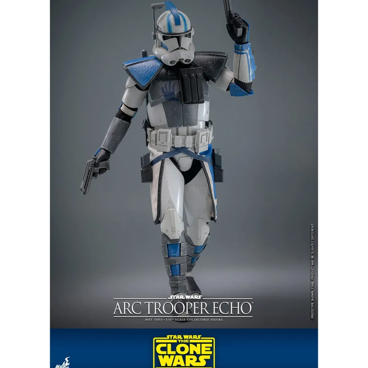 Star Wars: The Clone Wars Actionfigur 1/6 Arc Trooper Echo 30 cm