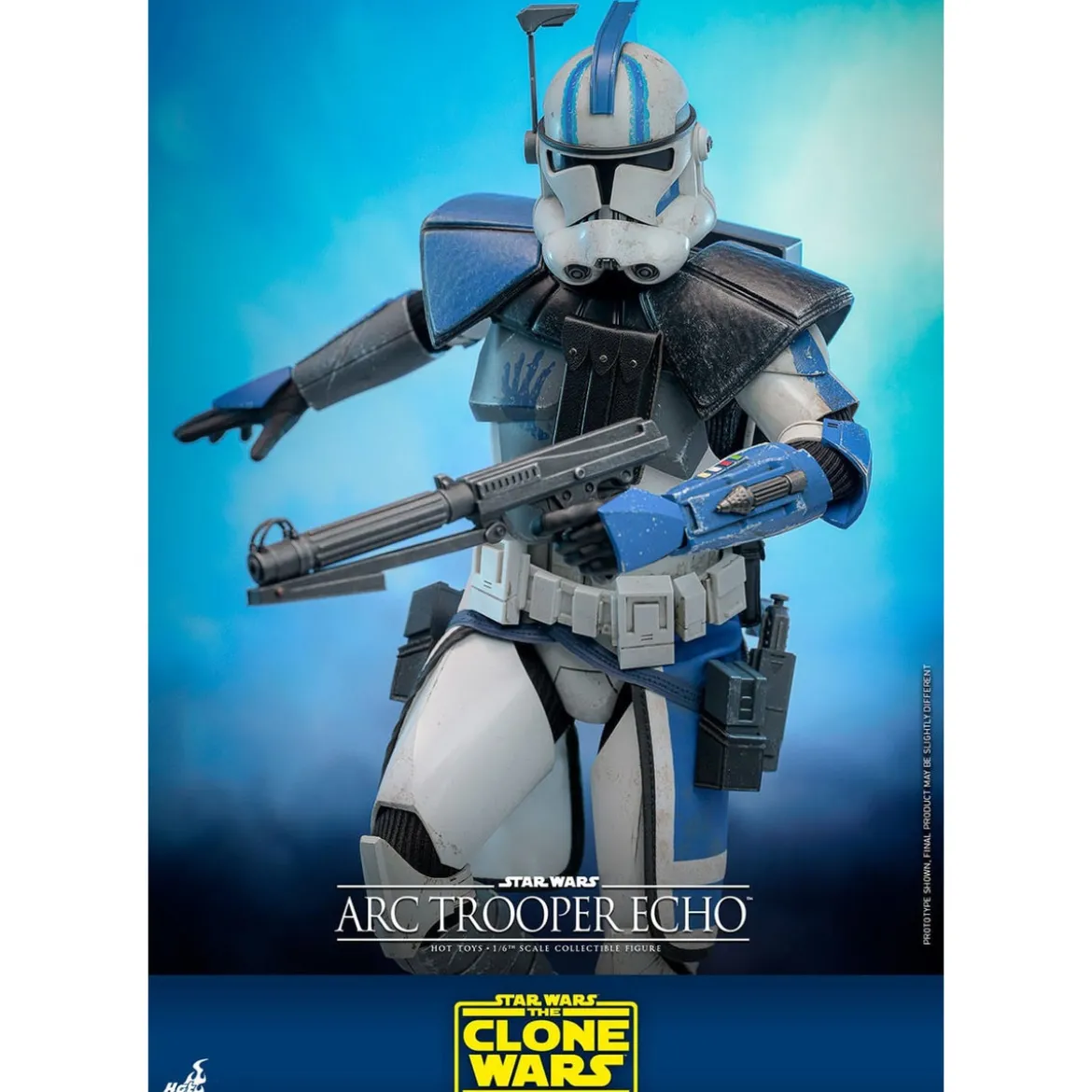 Star Wars: The Clone Wars Actionfigur 1/6 Arc Trooper Echo 30 cm