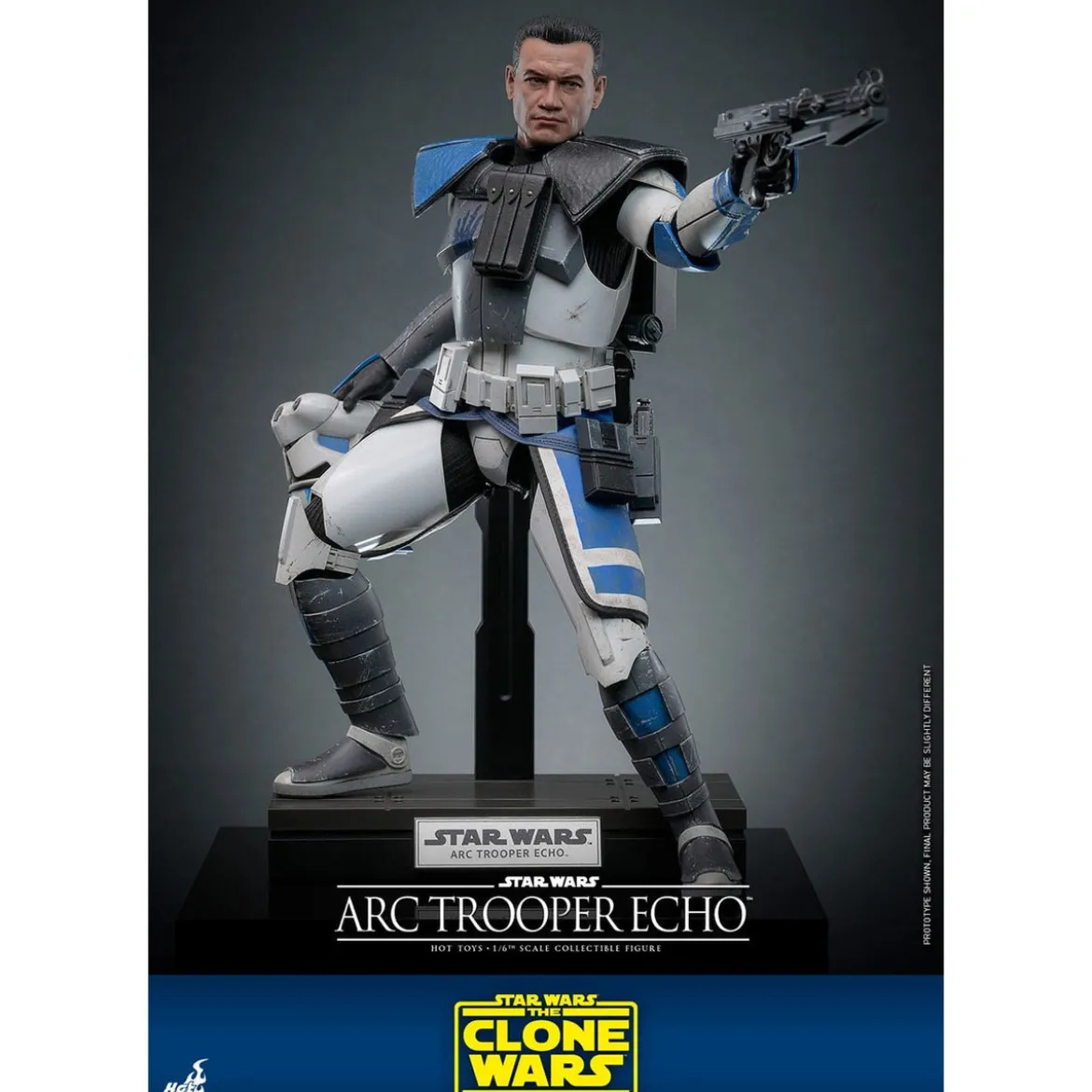 Star Wars: The Clone Wars Actionfigur 1/6 Arc Trooper Echo 30 cm
