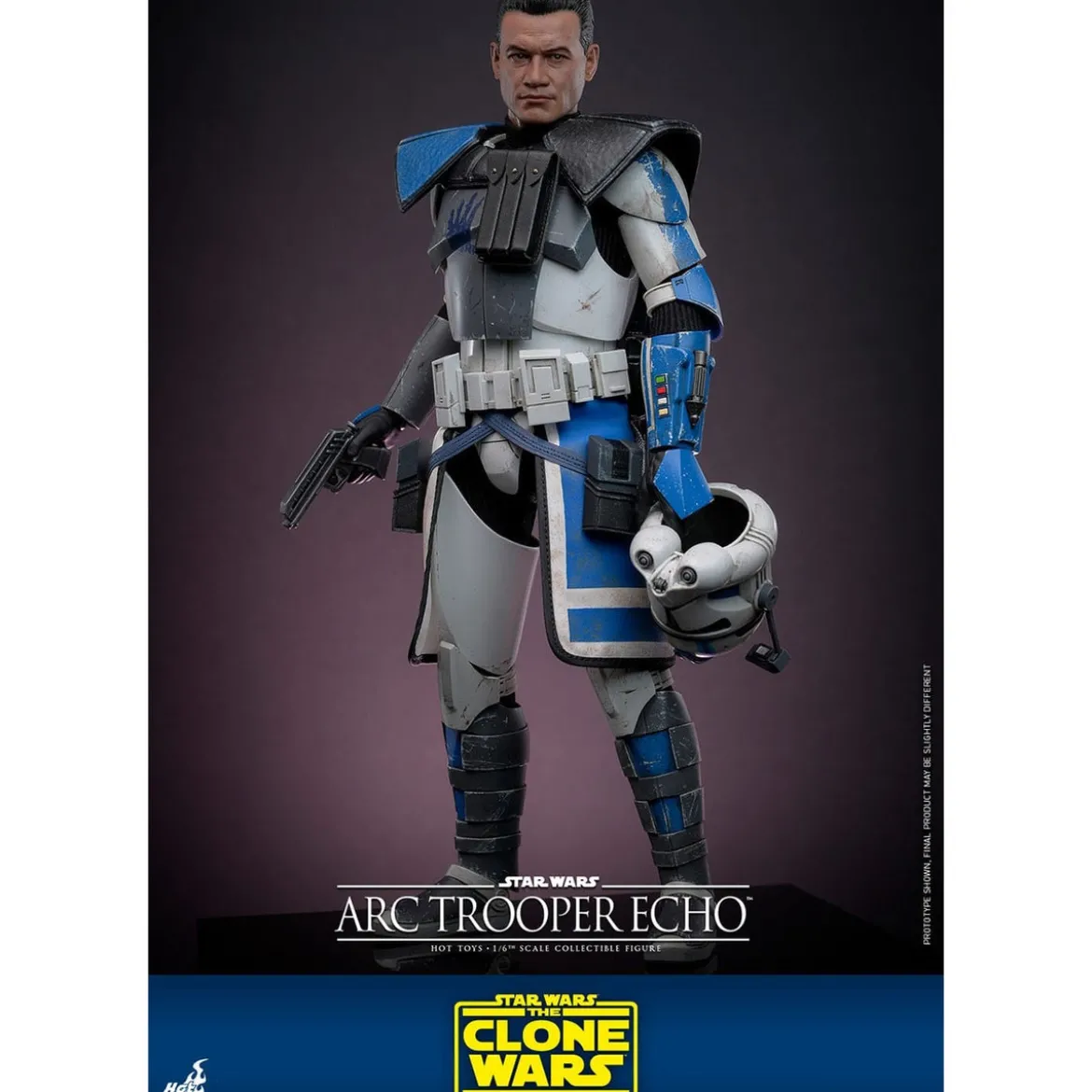 Star Wars: The Clone Wars Actionfigur 1/6 Arc Trooper Echo 30 cm