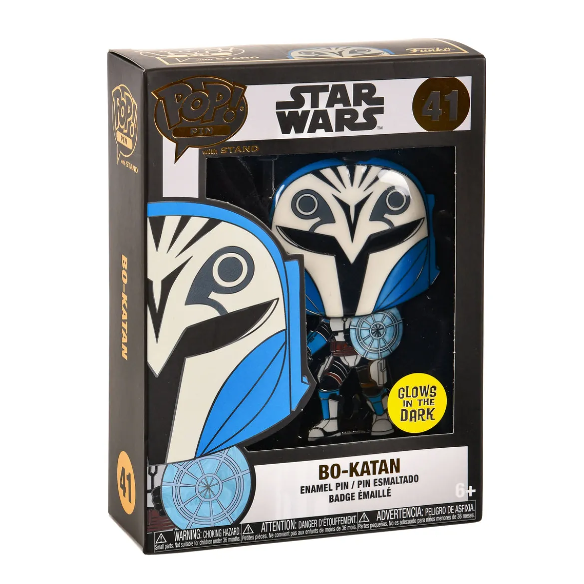 Star Wars The Clone Wars - Bo-Katan Glow in the Dark Funko Pop Pin 10 cm