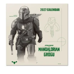 Star Wars The Mandalorian and Grogu Wandkalender 2027 30 x