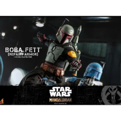 Star Wars: The Mandalorian - Boba Fett Actionfigur 1:6 Repaint Armor Special Edition