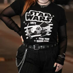 Star Wars - TIE Fighter T-Shirt schwarz