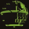 Star Wars - Todesstern Glow in the Dark Wanduhr