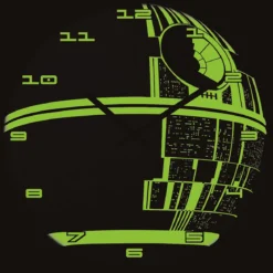 Star Wars - Todesstern Glow in the Dark Wanduhr