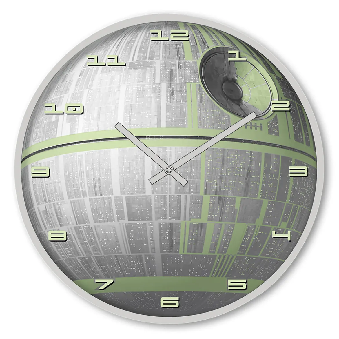 Star Wars - Todesstern Glow in the Dark Wanduhr