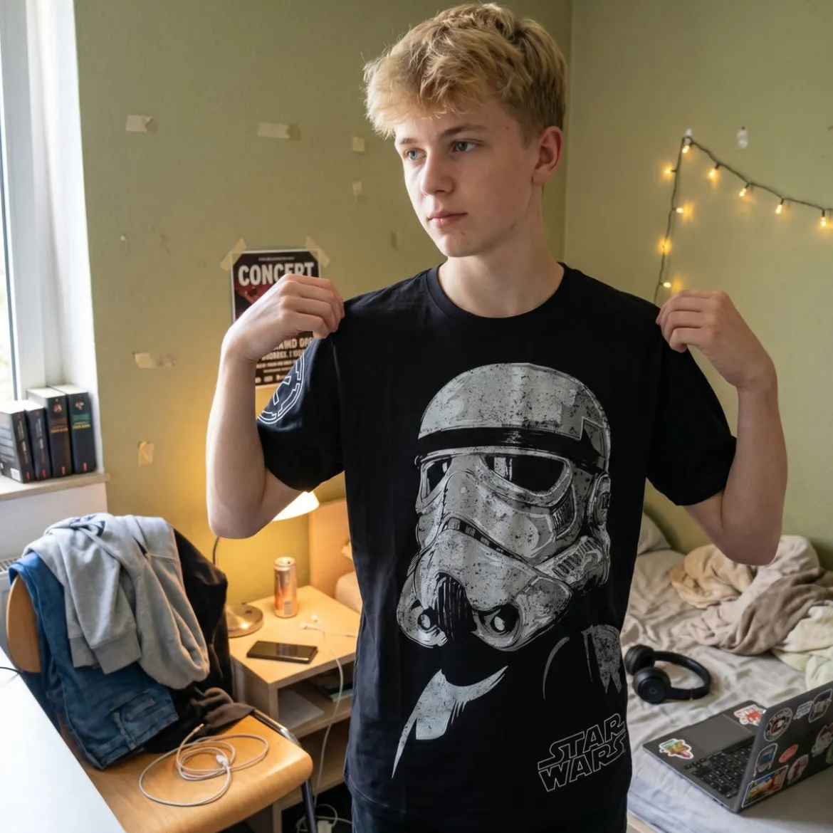 Star Wars - Trooper T-Shirt schwarz