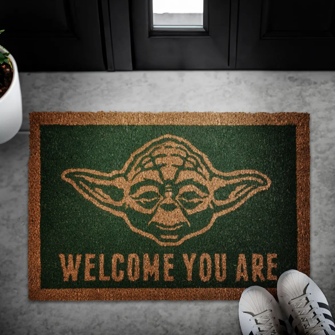 Star Wars - Yoda Welcome You Are Fußmatte