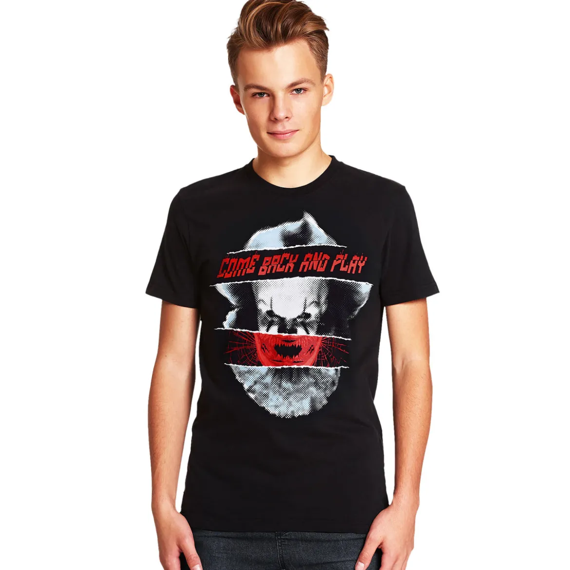 Stephen Kings ES - Pennywise Come Back and Play T-Shirt