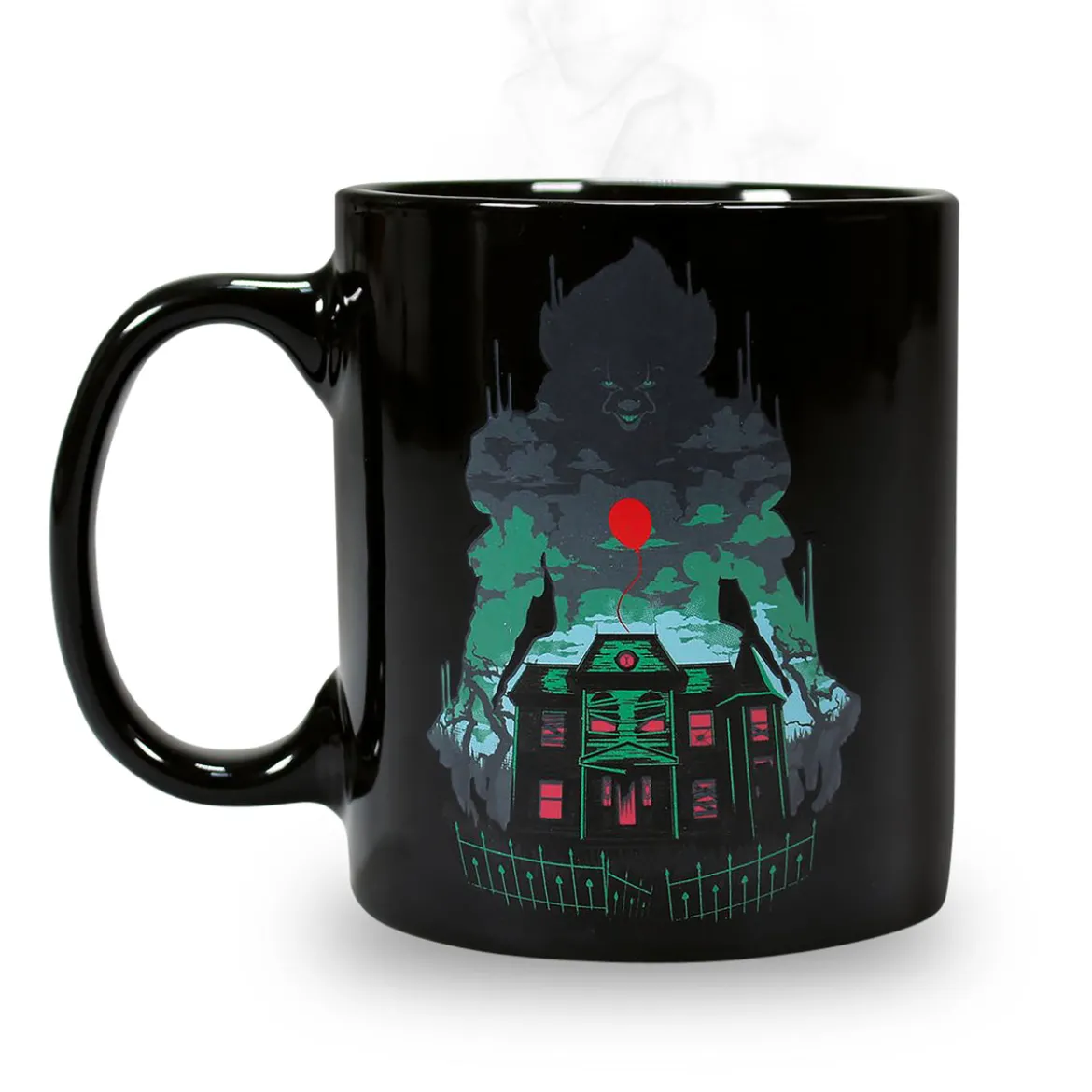 Stephen Kings ES - Pennywise Thermoeffekt Tasse