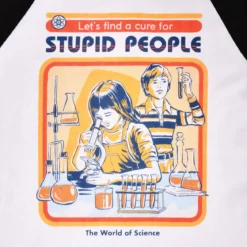 Steven Rhodes - Let's Find A Cure For Stupid People Longsleeve