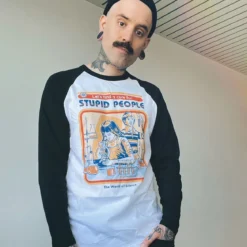 Steven Rhodes - Let's Find A Cure For Stupid People Longsleeve