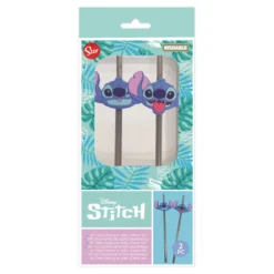 Stitch Aloha Strohhalme 2er Set - Lilo & Stitch