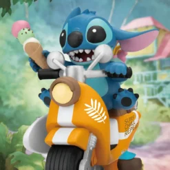Stitch Coin Ride D-Stage Diorama Figur - Lilo & Stitch