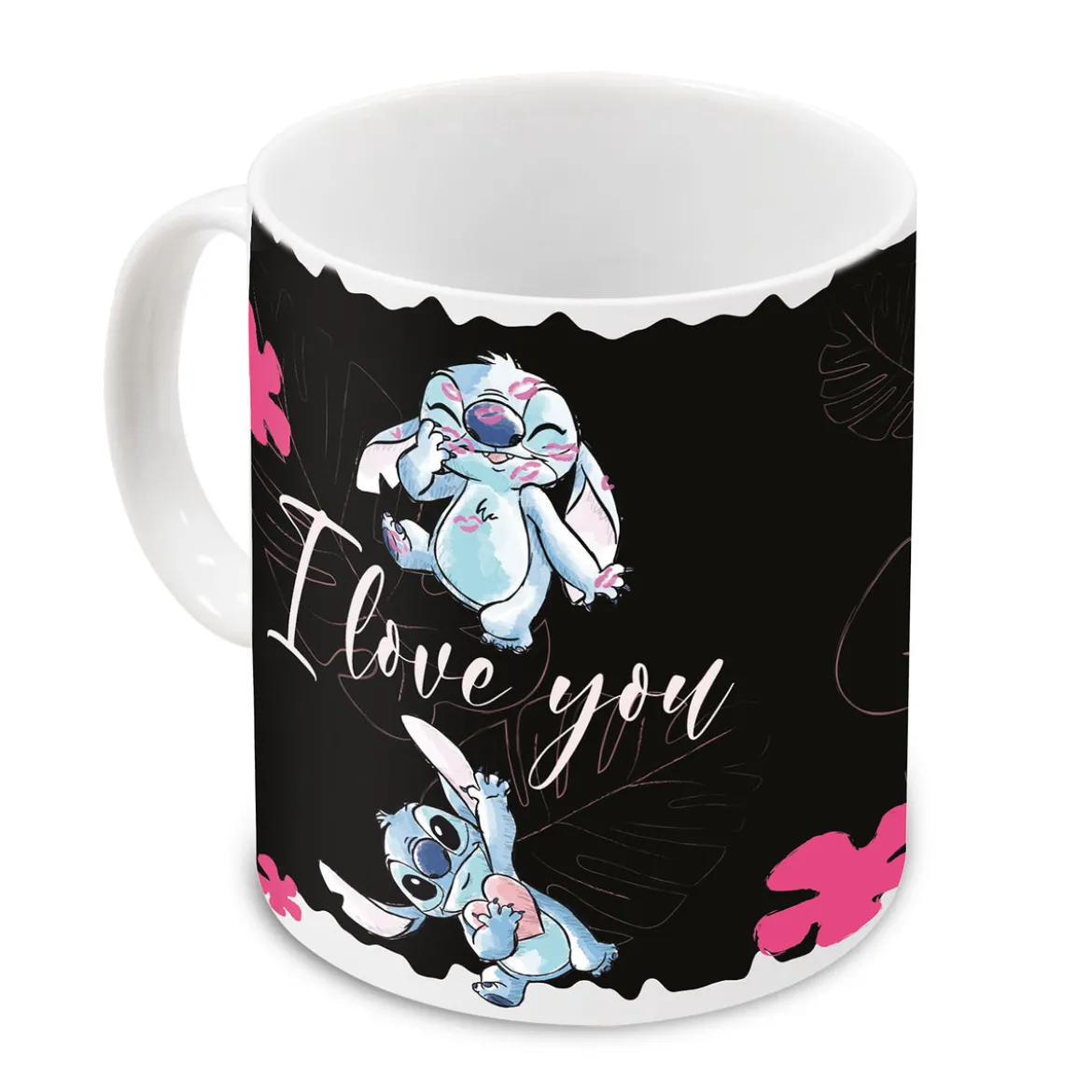 Stitch I Love You Thermoeffekt Tasse - Lilo & Stitch