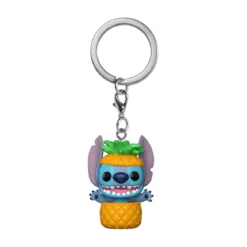 Stitch in Ananas Funko Pop Schlüsselanhänger - Lilo & Stitch
