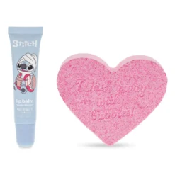 Stitch Lippenbalsam und Badefizzer Kosmetikset - Lilo & Stitch