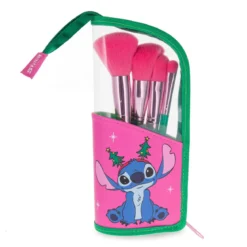 Stitch-mas Schminkpinsel mit Kosmetiktasche - Lilo & Stitch