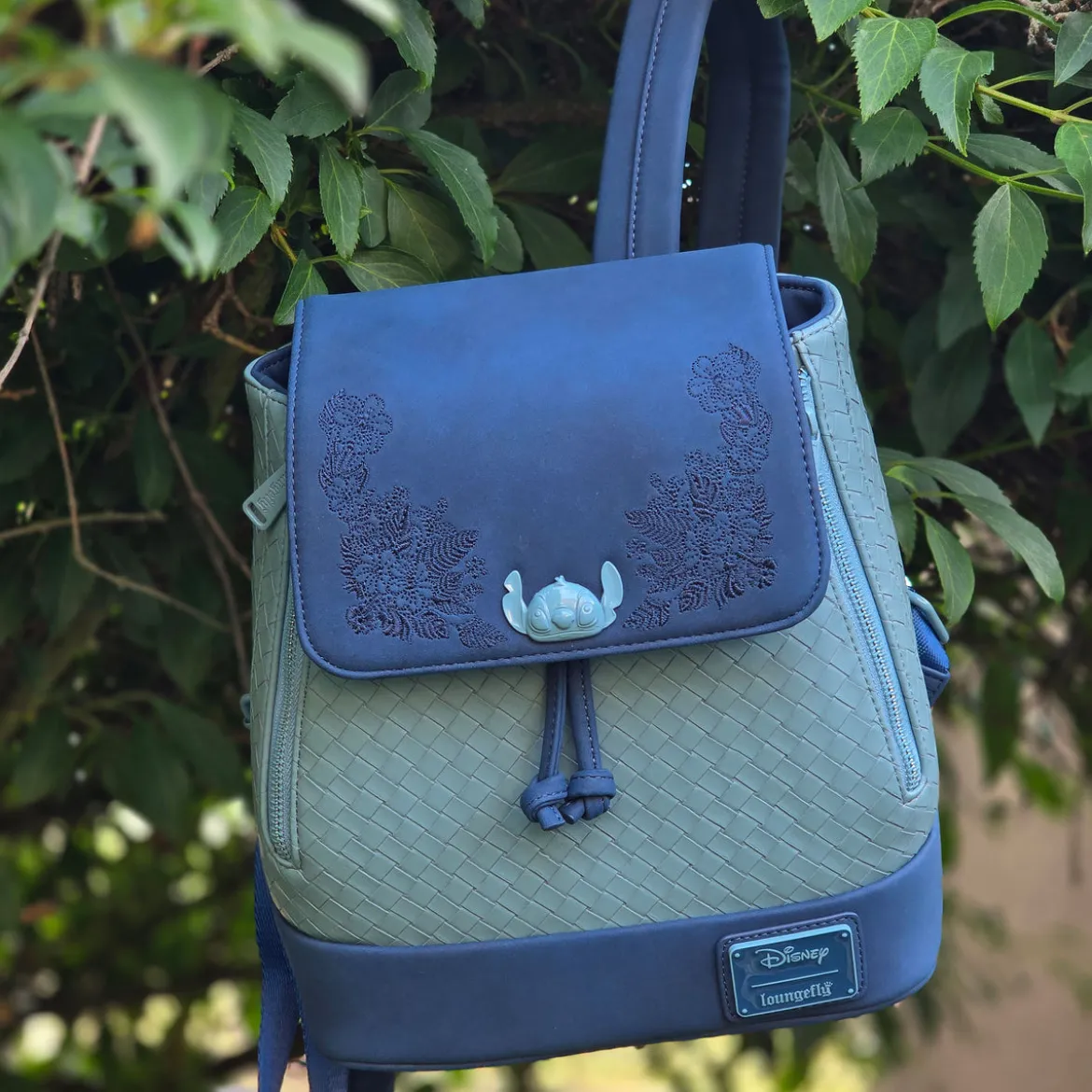 Stitch Mini Rucksack blau - Lilo & Stitch