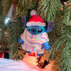 Stitch mit Schal Weihnachtsbaum-Schmuck - Lilo & Stitch
