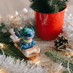 Stitch mit Schlitten Weihnachtsbaum-Schmuck - Lilo & Stitch
