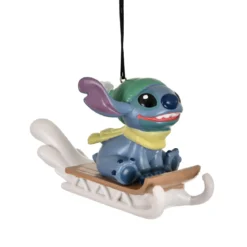 Stitch mit Schlitten Weihnachtsbaum-Schmuck - Lilo & Stitch