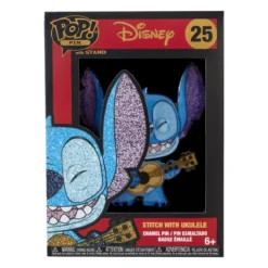 Stitch mit Ukulele Funko Pop Pin - Lilo & Stitch