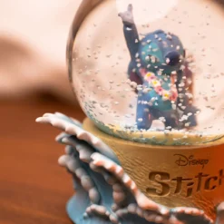Stitch mit Ukulele Schneekugel - Lilo & Stitch